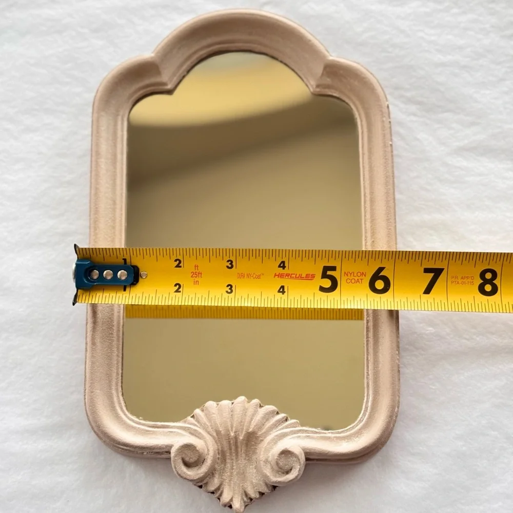 DORATEX Vintage 1965 Italian Wall Mirror Made in Italy Shabby Chic French Prov.